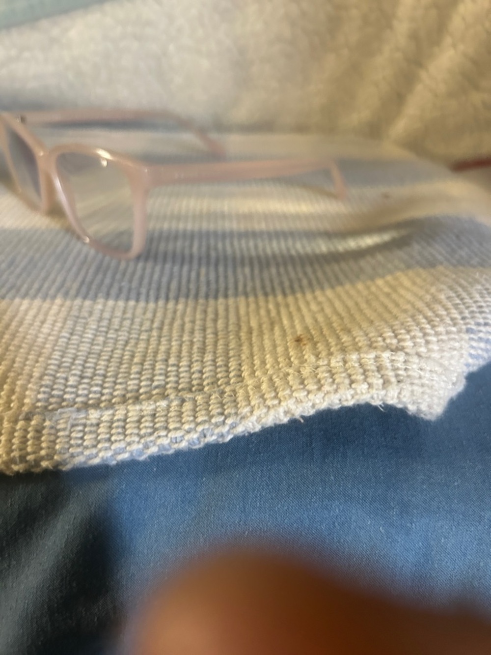 prive revaux Blush Pink Cat-Eye Style blue tint sunglasses